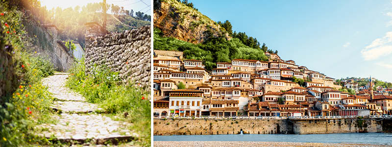 Berat, Albanien.