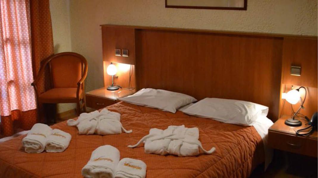 Hotelværelse på Hotel Filoxenia i Grækenland
