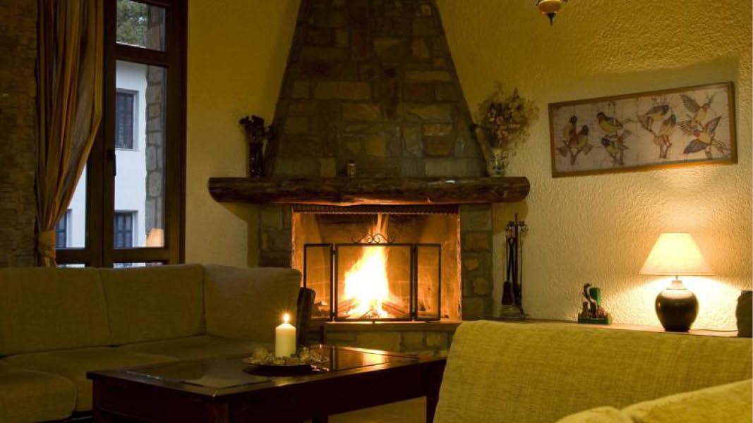 Facade og lobby på hotel filoxenia, Grækenland