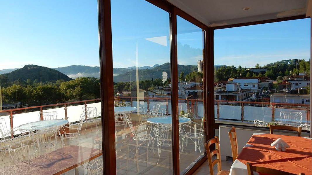 Restaurant på Hotel Neda