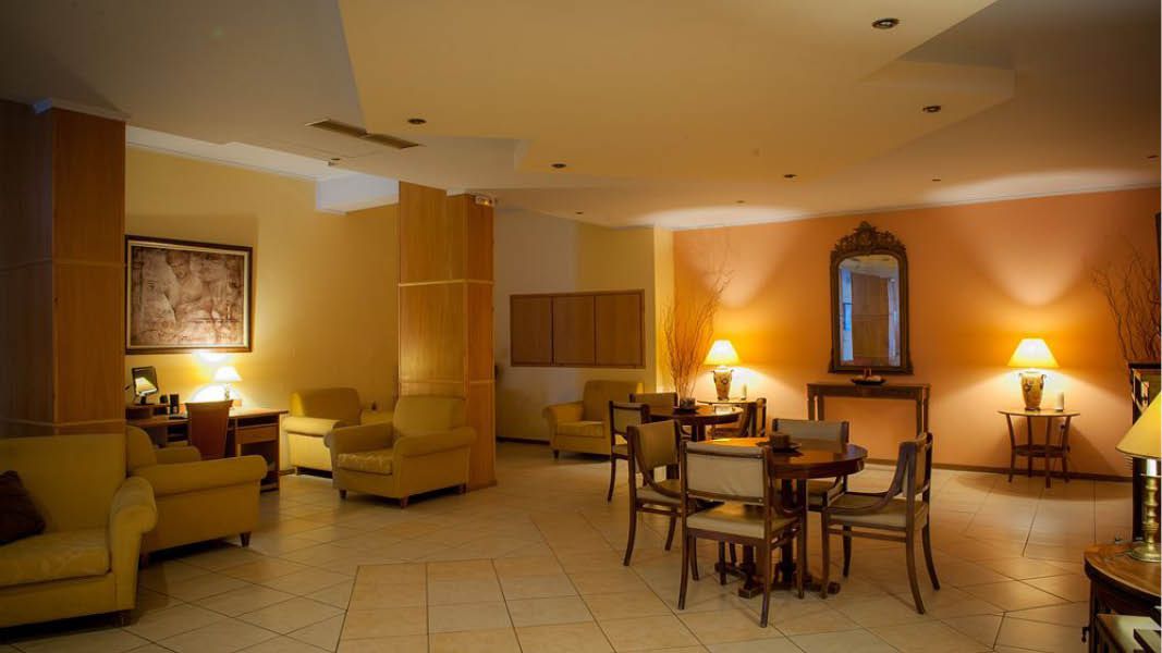 Terasse på Hotel Neda, Grækenland