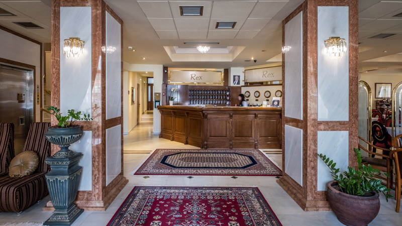 Reception på Hotel Rex Nafplio